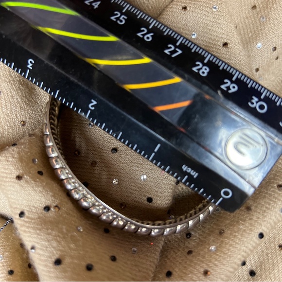 mark wasserman samara vintage sterling silver Bracelet cuff stamp MWS 925 Mexico - Picture 8 of 12